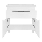 Тумба с раковиной Azario Kantri 80 CS00097256 цвет Белый глянец-3