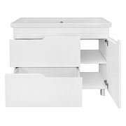 Тумба с раковиной Azario Kantri 100 CS00097259 цвет Белый глянец-3