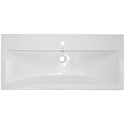 Тумба с раковиной Azario Kantri 100 CS00097259 цвет Белый глянец-5