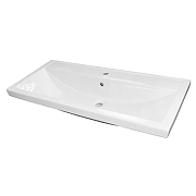 Тумба с раковиной Azario Kantri 100 CS00097260 цвет Белый глянец-6