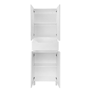 Шкаф пенал Azario Kantri 60 CS00097266 цвет Белый глянец-3