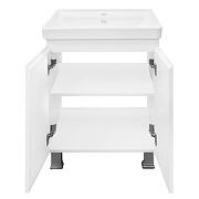 Тумба под раковину Azario Мила 50 CS00097988 цвет Белый-2