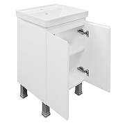 Тумба под раковину Azario Мила 50 CS00097988 цвет Белый-3