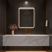 Зеркало Loranto Дина 68.5 CS00098008 с подсветкой с сенсорным выключателем-3