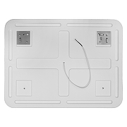 Зеркало Loranto Скай 80 CS00098016 с подсветкой с сенсорным выключателем и подогревом-2