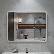 Зеркало Loranto Скай 80 CS00098016 с подсветкой с сенсорным выключателем и подогревом-5