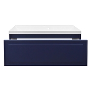 Тумба с раковиной Azario Belloni 100 CS00098076 подвесная цвет Темно-синий-3