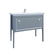 Тумба с раковиной Azario Rio 85 CS00104012 цвет Серый матовый