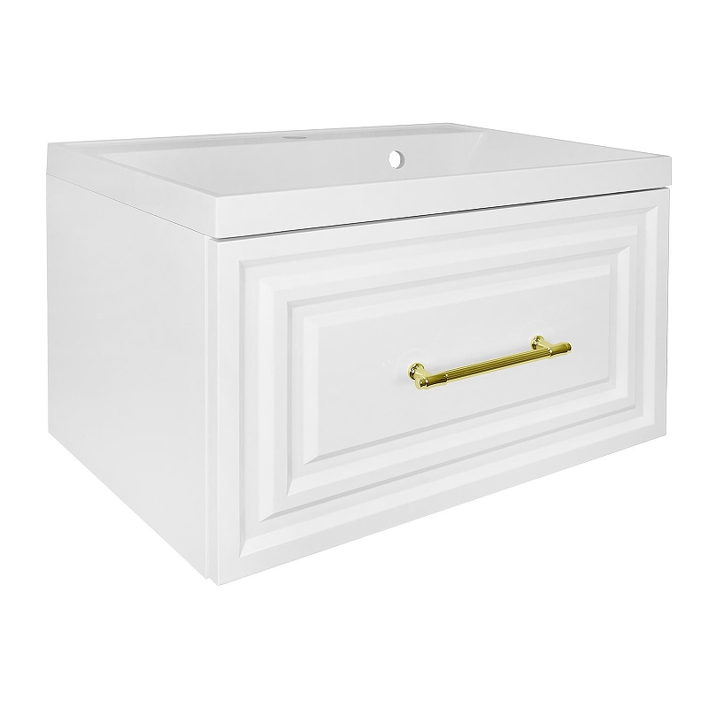 Тумба с раковиной Azario Laura 70 CS00104006 подвесная 