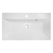 Тумба с раковиной Azario Laura 80 CS00104009 подвесная цвет Белый глянцевый-6