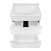 Тумба с раковиной Loranto Santorini 60 CS00105567 цвет Белый глянец-2