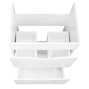 Тумба с раковиной Loranto Santorini 60 CS00105567 цвет Белый глянец-7