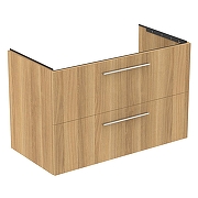 Тумба под раковину Ideal Standard I.Life B 100 T5276NX подвесная цвет Натуральный дуб