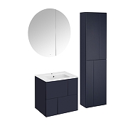 Тумба под раковину Roca Luna 60 ZRU9307766 подвесная цвет Синий-8