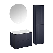 Тумба под раковину Roca Luna 60 ZRU9307767 подвесная цвет Синий-7