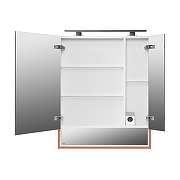 Зеркальный шкаф Roca The Gap Original 70 ZRU9307841 с подсветкой цвет Терракот-1