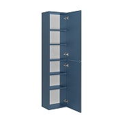 Шкаф пенал Roca Domi 35 ZRU9307869 подвесной цвет Синий матовый-1