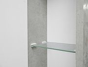 Зеркало со шкафом Loranto Florena 60 L CS00086983 цвет Светлый бетон-4