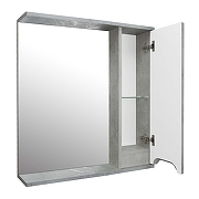 Зеркало со шкафом Loranto Florena 70 R CS00086985 цвет Светлый бетон-3
