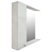 Зеркало со шкафом Loranto Florena 70 L CS00086986 цвет Светлый бетон-2