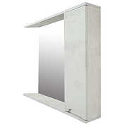 Зеркало со шкафом Loranto Florena 80 R CS00086987 цвет Светлый бетон-2