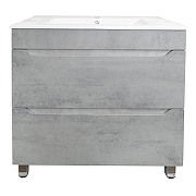 Тумба с раковиной Loranto Florena 70 CS00086991 цвет Светлый бетон