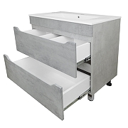 Тумба с раковиной Loranto Florena 70 CS00086991 цвет Светлый бетон-3