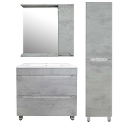 Тумба с раковиной Loranto Florena 70 CS00086991 цвет Светлый бетон-12