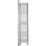 Шкаф пенал Loranto Florena 36 L CS00087005 цвет Светлый бетон-3