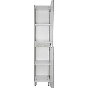 Шкаф пенал Loranto Florena 36 R CS00087006 цвет Светлый бетон-3