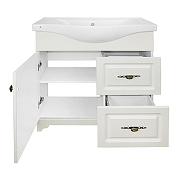 Тумба с раковиной Loranto Janet 80 CS00089897 цвет Ольха-1