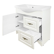 Тумба с раковиной Loranto Janet 80 CS00089897 цвет Ольха-3