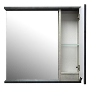 Зеркало со шкафом Loranto Florena 70 R CS00090037 цвет Темный бетон-2