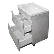Тумба с раковиной Loranto Florena 60 CS00105569 цвет Светлый бетон-4