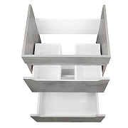 Тумба с раковиной Loranto Florena 60 CS00105569 цвет Светлый бетон-5