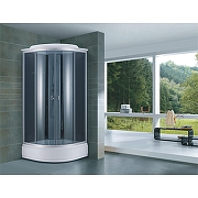 Душевая кабина Loranto 98х98 CS-881EA26TM/B-100 без гидромассажа-1