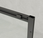 Душевой уголок Loranto 120х80 CS-AB02GG-128 профиль Серый матовый стекло прозрачное-4