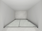 Душевая дверь Loranto 140 CS-AB03C-140 профиль Хром стекло прозрачное-2