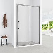 Душевая дверь Loranto 130 CS-AB03GG-130 профиль Серый матовый стекло прозрачное-1