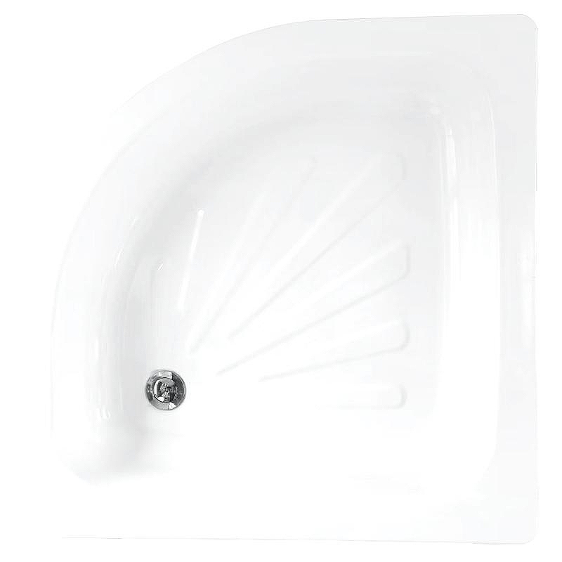 Стальной поддон для душа Loranto 80x80 LG800C 