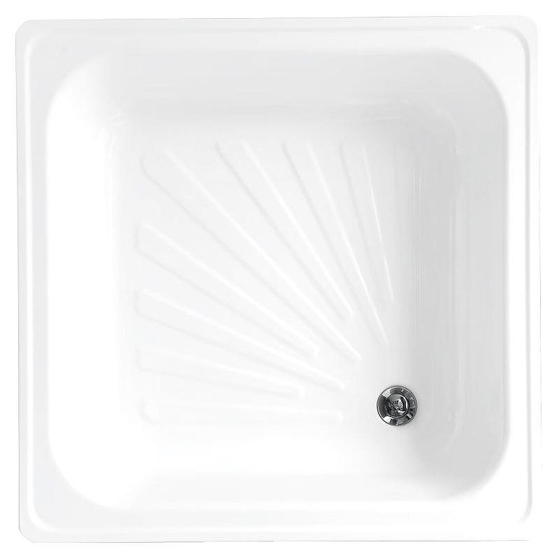 Стальной поддон для душа Loranto 90x90 LG900B 