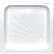 Стальной поддон для душа ВИЗ Antika 80x80 АPS-80101 цвет Белый