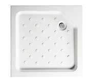 Акриловый поддон для душа МЕТАКАМ 80x80 АПS_011739 цвет Белый