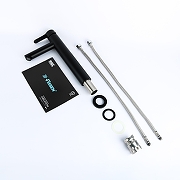 Смеситель для раковины Fixsen Nordic FX-8809B цвет Черный-2