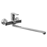 Смеситель для ванны Loranto Norma LR90501000 универсальный цвет Хром-1