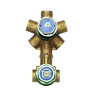 Смеситель для душа Bossini Cube Z00062.030+Z00130 цвет Хром-2