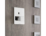 Смеситель для душа Bossini Cube Z00063.030+Z00005 цвет Хром-4