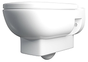 Унитаз Оскольская Керамика Norden 40302100005 подвесной цвет Белый с сиденьем Микролифт