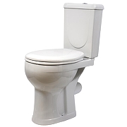 Унитаз компакт Оскольская Керамика Ирида Комфорт40301130406 цвет Белый с бачком и сиденьем Микролифт