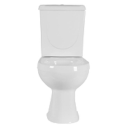 Унитаз компакт Оскольская Керамика Ирида Комфорт40301130406 цвет Белый с бачком и сиденьем Микролифт-1